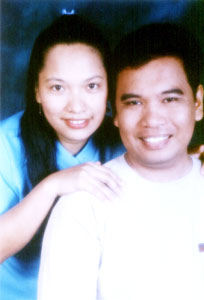 Studio shot of Joy and Danny